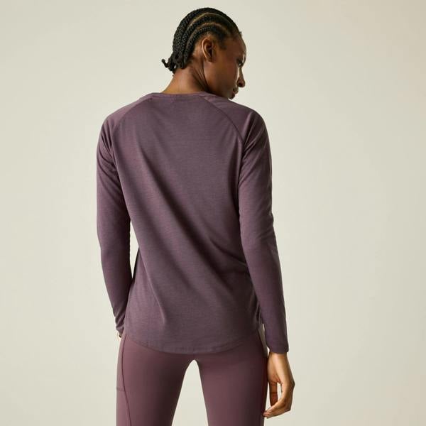 Dare 2B Womens Serenity Long-Sleeved T-Shirt - Huckleberry