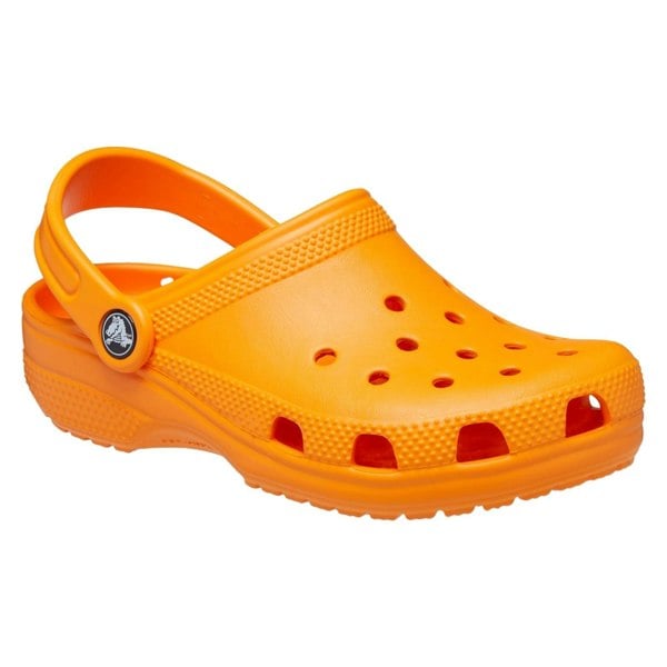 Crocs Classic Thermoplastic Orange Zing Loafers
