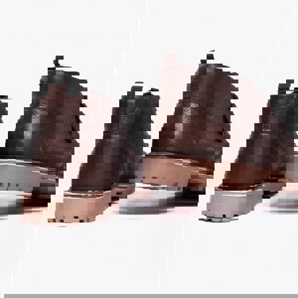 Popps COOPER Mens Desert Boots Dark Brown