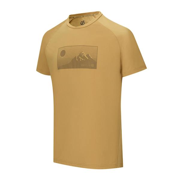 Dare 2B Mens Tech II Moon Mountain T-Shirt - Wood Brown - 