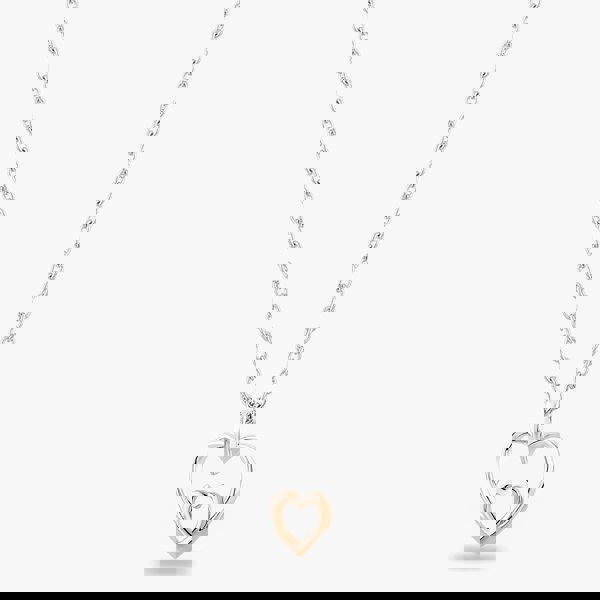 Rosa Lea Double Heart Necklace AM-2THB027706