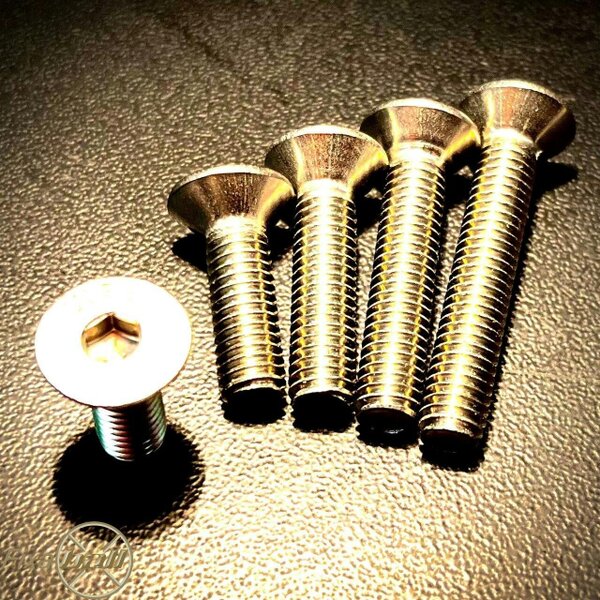 Fixaball M6 Countersunk Socket Screw A2 Stainless DIN7991