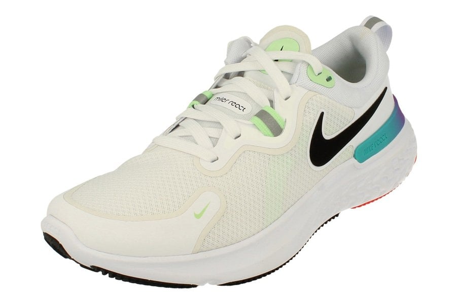 Nike React Miler Mens CW1777  102 - White Black Vapor Green 102 - Photo 0