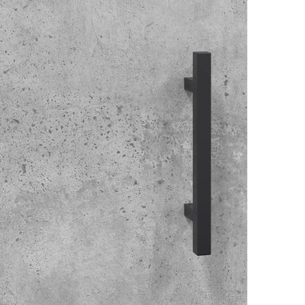 Berkfield Highboard Concrete Grey 69.5x34x180 cm Engineered Wood