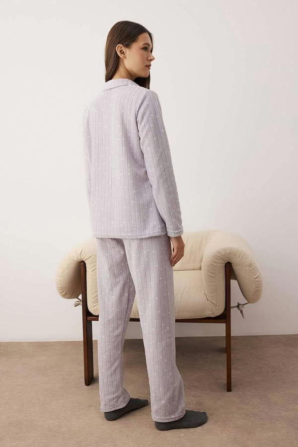 Galaxy Long Sleeve Shirt and Trouser Pyjama Set