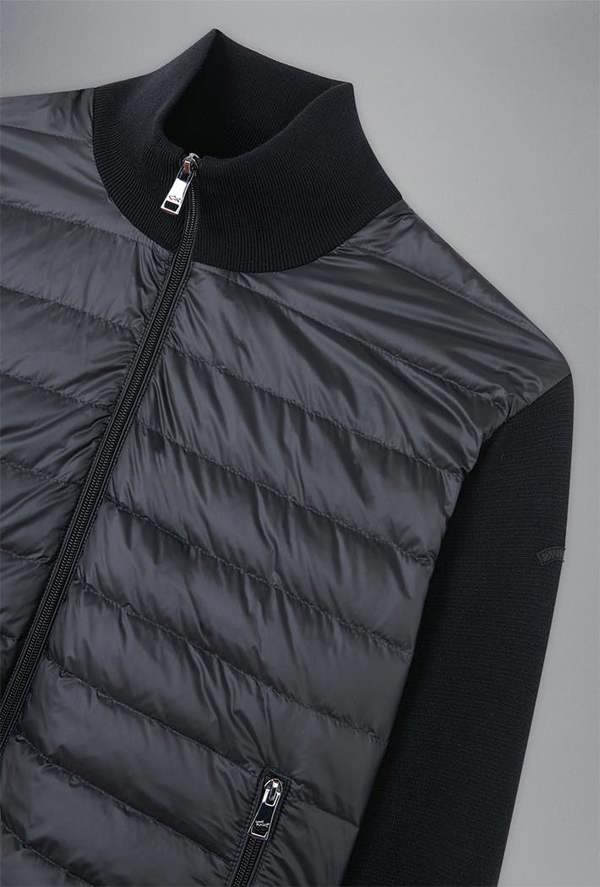 Paul & Shark Men's Hybrid Wool and Nylon Cardigan Jacket