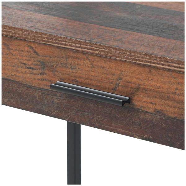 Timber Art Design Rustic Retro Ladder Bookcase Desk Shelving Shelf Unit 3 Tier