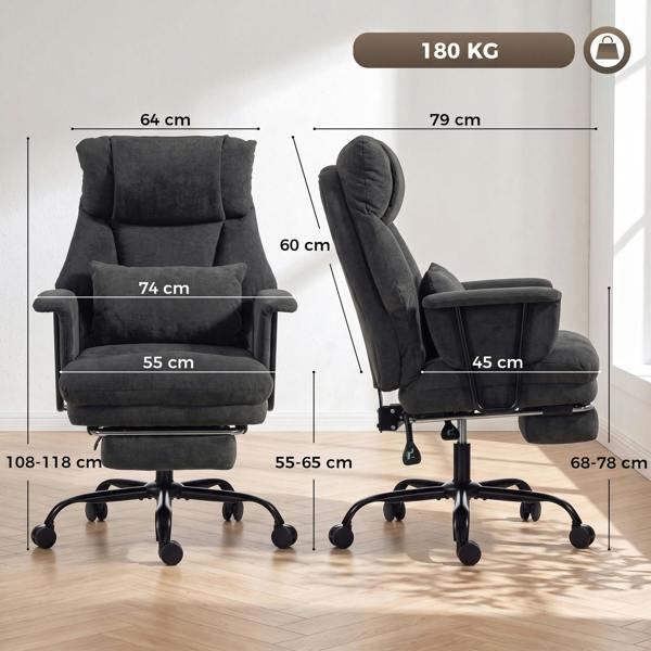 Heavy-Duty Office Chair