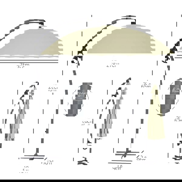 Patio Offset Umbrella