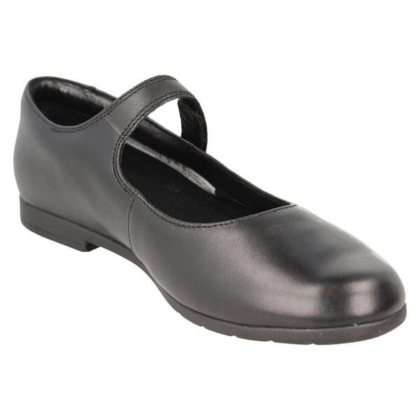 Clarks Girls Clarks Formal/School Shoes Scala Pure