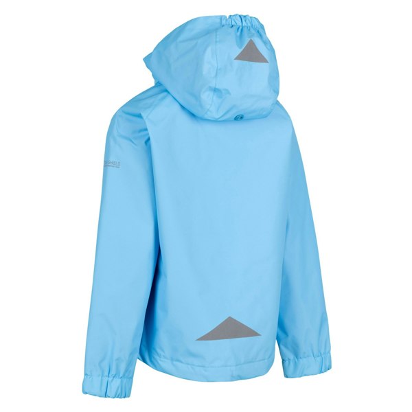 Trespass Girls Flexie TP50 Waterproof Jacket - Blue Skies