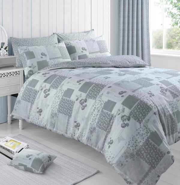 Velosso Maya Printed Cotton Blend Duvet Cover and Pillowcase Set
