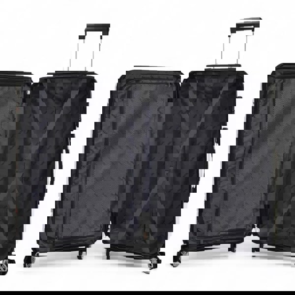 Infinity Luggage Hard Shell Modern 4-Wheel Luggage Suitcase Set