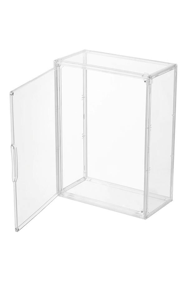 Living and Home 3-Tier Storage Display Case Wall Mount Transparent Toy Storage Box