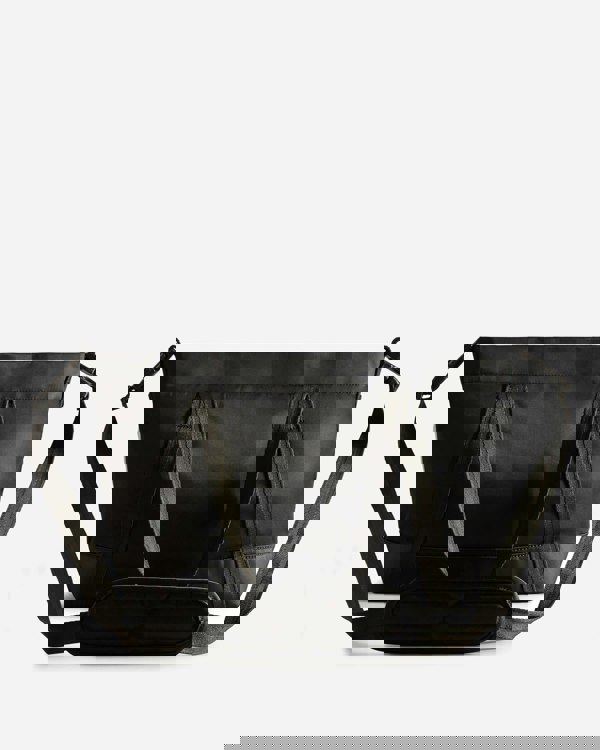 Hunter Nylon Midi Topclip Tote - Black