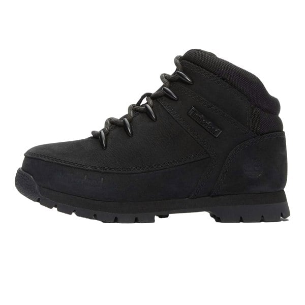 Timberland Kids Euro Sprinter Lace Up Mid Boots - Black
