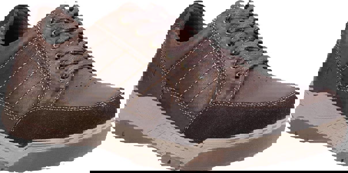 Hush Puppies Finley Mens Casual Lace Up Smart Leather Shoes