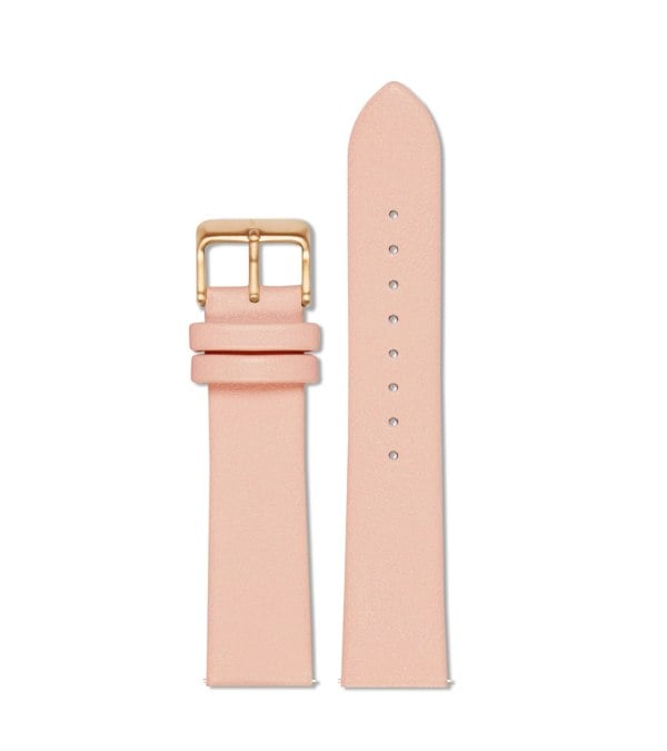 Votch Pink with brushed gold buckle | 20mm