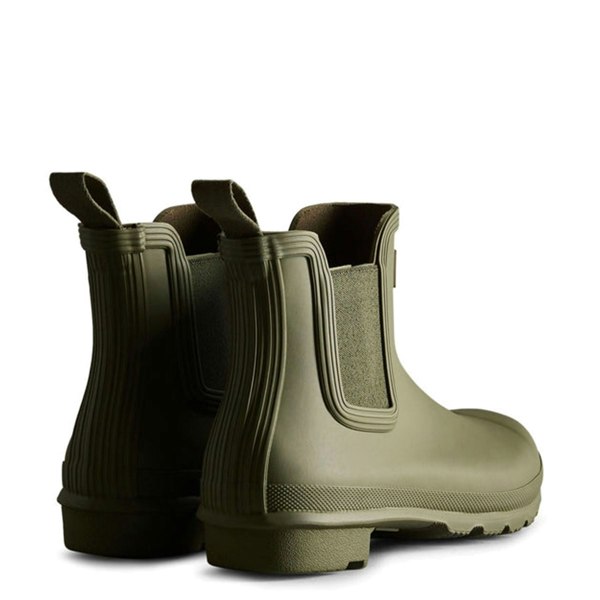 Hunter Womens Hunter Original Chelsea Wellington Boots Navy or Olive Green