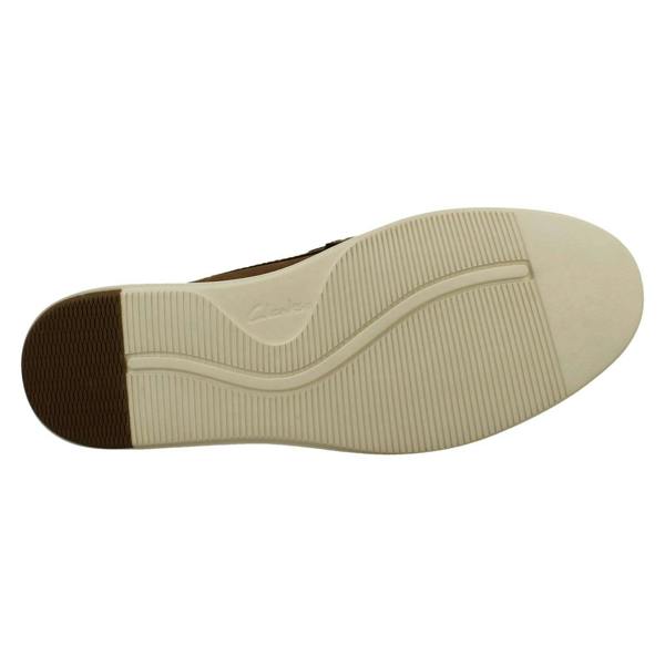 Clarks Mens Clarks Relaxed Style Moccasin Loafer Shoes Bratton Loafer