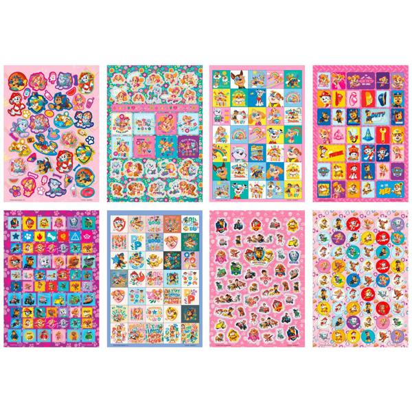 Paw patrol glitter sticker book - A5 8 sheets