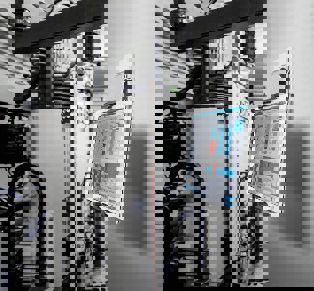 Durable Aluminium Tablet Holder iPad Wall Arm Mount | Lockable & Rotatable