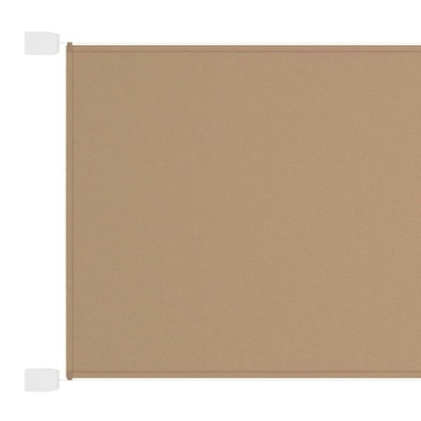 Berkfield Vertical Awning Taupe 60x1200 cm Oxford Fabric