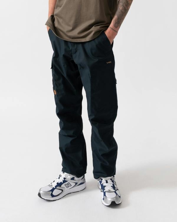 Fjallraven Karl Pro Mens Outdoor Trousers - Dark Navy 555
