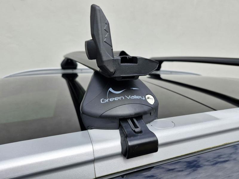 Green Valley Aerodynamic Roof Rack Wing Bars Black, Peugeot 5008 / E-5008 2024+ onwards