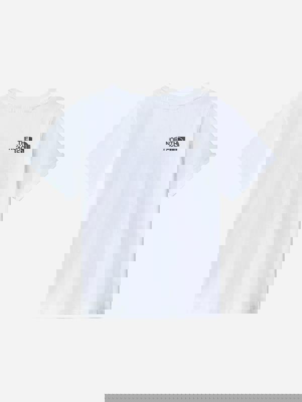The North Face Kids Lifestyle Graphic T-Shirt in White