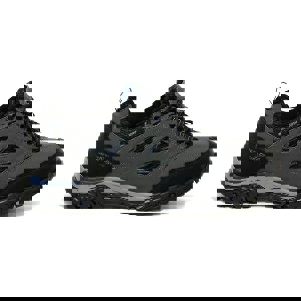 Regatta Mens Holcombe IEP Low Hiking Boots - Granite/Dark Denim - 