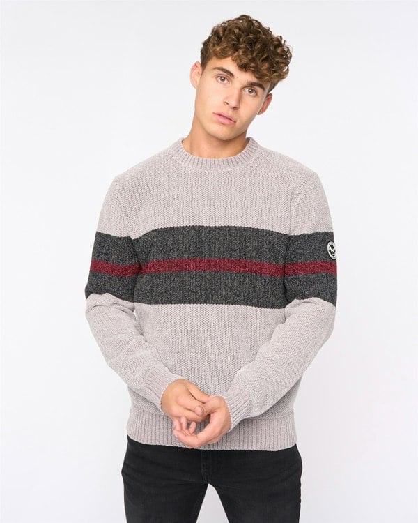 Bewley & Ritch Maskell Crew Knit - Light Grey