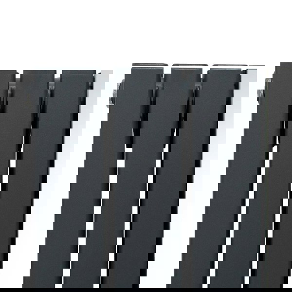 Monstershop Flat Mirror Radiator - 1800mm x 425mm - Anthracite Grey