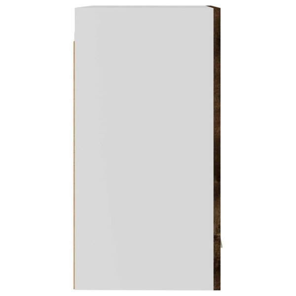 Berkfield Hanging Cabinet Smoked Oak 39.5x31x60 cm Engineered Wood