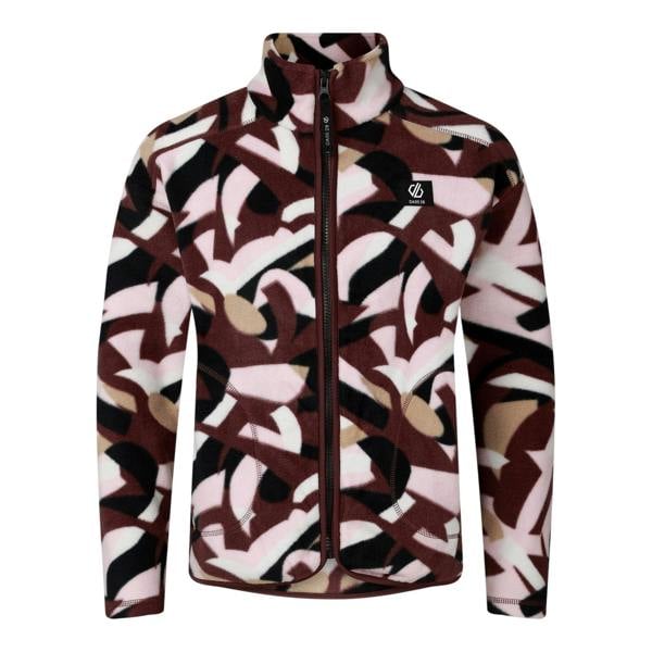 Regatta Childrens/Kids Wing It Abstract Full Zip Fleece Jacket - Huckleberry - 