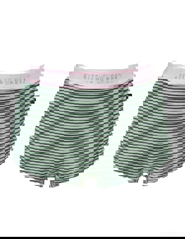 British Boxers Multipack! 4 Pairs of Women's Bamboo Hipster Boxer Briefs – Juniper