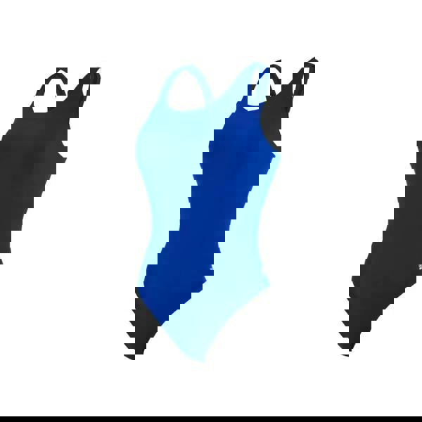 Zoggs Cottesloe Powerback swimsuit in royal blue with cross-back