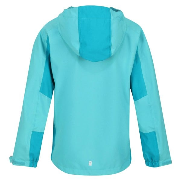 Regatta Childrens/Kids Highton III Waterproof Jacket - Turquoise/Enamel