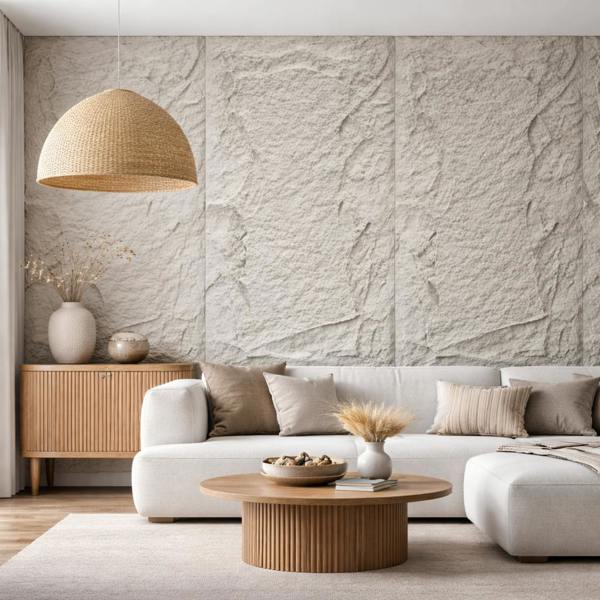 Britwall Grey Slate Rock Hard PU Wall Panel 30mm Pack of 2 – Gray