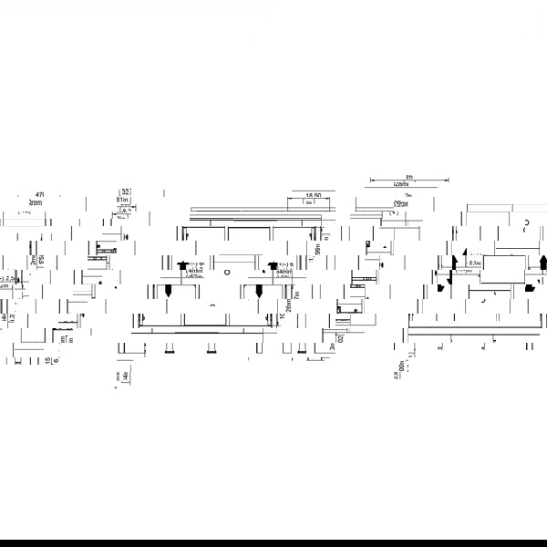 Furniture To Go Barcelona Sideboard 2 doors + 3 drawers  in Matt Black