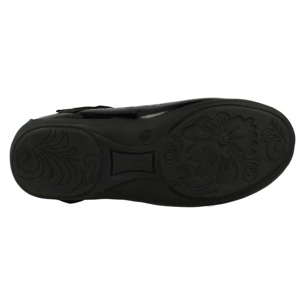 Spot On Girls Spot On Heart Detail T-Bar School Shoes