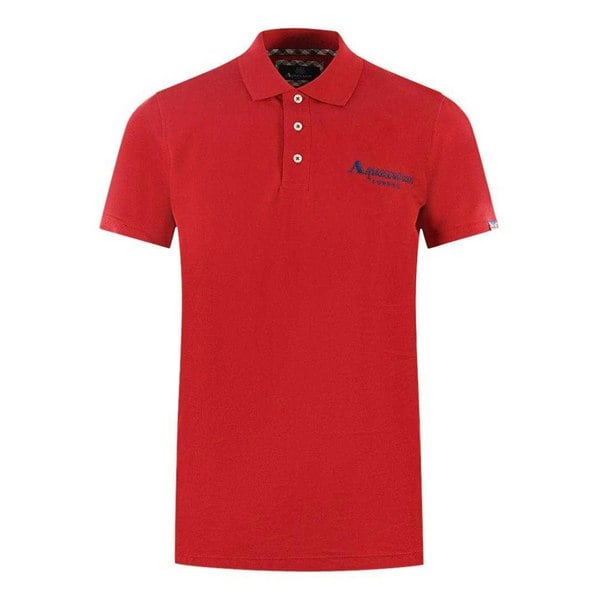 Aquascutum Unisex Adult London Classic Polo Shirt - Red