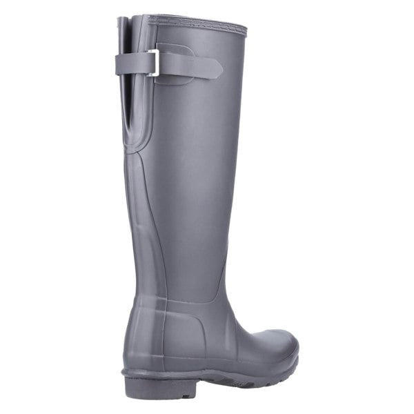 Hunter Original Tall Back Adjustable Wellington Boots Womens - Black