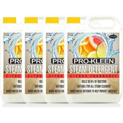 ProKleen Pro-Kleen Steam Mop Detergent - Citrus Fragrance, High Concentrate Cleaning Solution with Built in Water Softener 20L