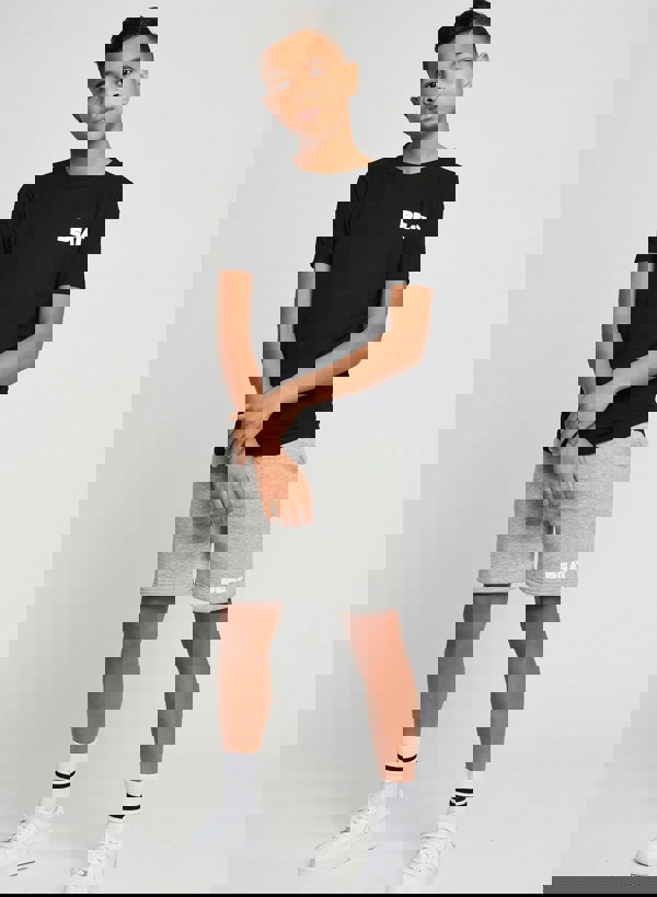 Beat Boyz Club Linear Shorts - Grey Marl