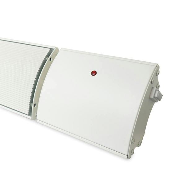 Mirrorstone Heating 3kW Helios Infrared Bar Heater (White)