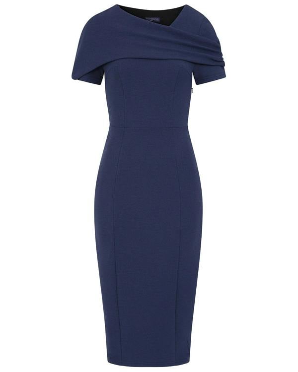 HotSquash Cape Bodycon Dress