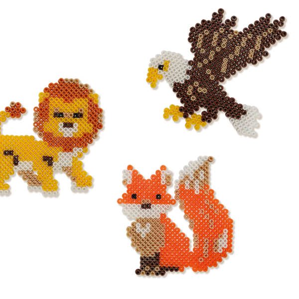 SES Creative Iron on Beads - World Animals