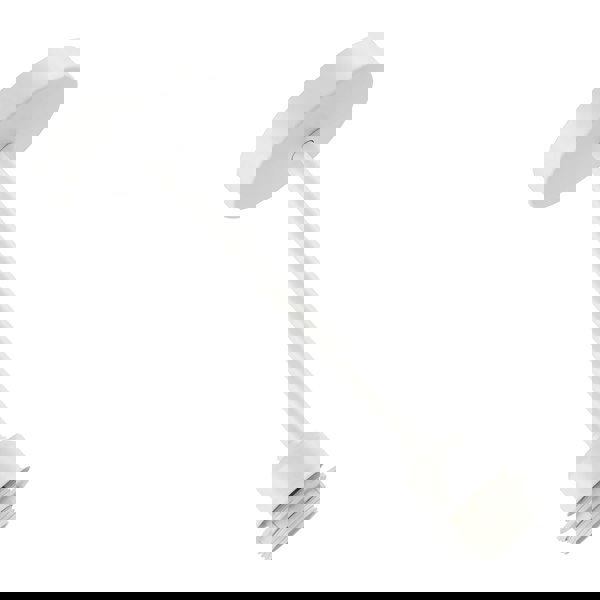 Classic Matte White Ceiling Light Fixture to Showcase Lamp Shades Image 4