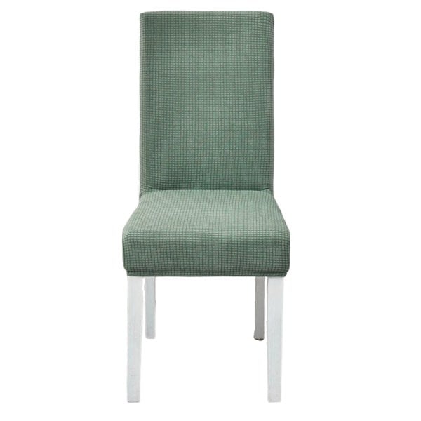 Anyseat Chair Cover Cypress Green Corn Kernels Waterproof Universal Size for Dining Room Stretch Seat Slipcovers